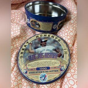 Vintage Blue Jays History Collectible Tin